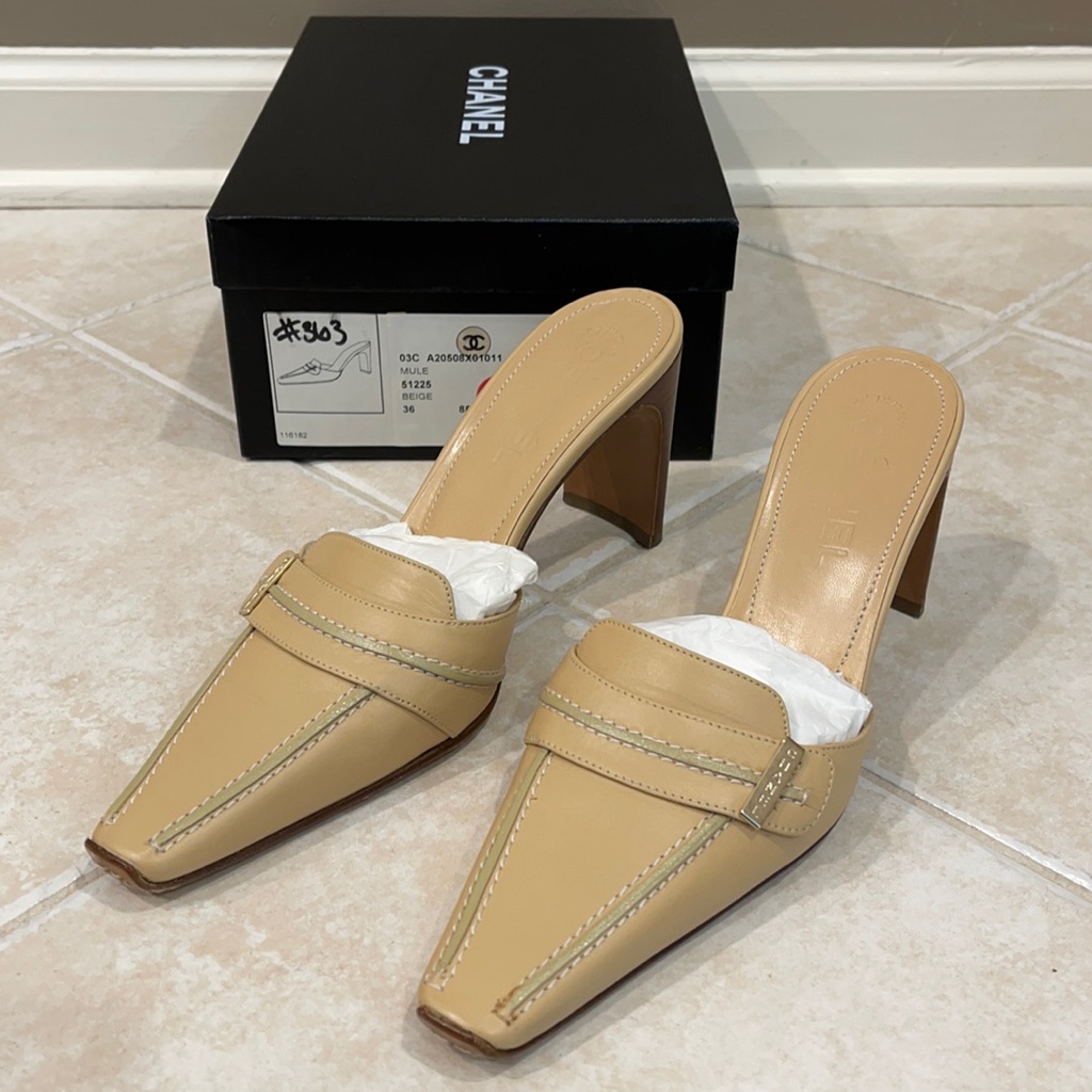 Chanel Mule Shoes